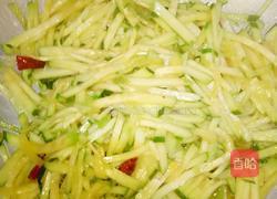 小瓜火腿肠的做法图解4