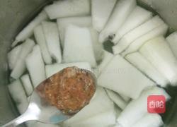 肉丸冬瓜汤的做法图解7