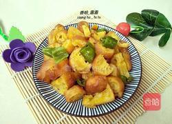 青椒炒油条的做法图解7