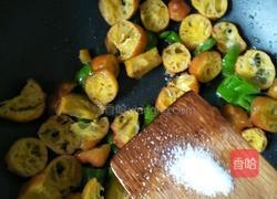 青椒炒油条的做法图解6