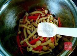 清炒白玉菇的做法图解6
