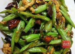 爆煸四季豆的做法图解11