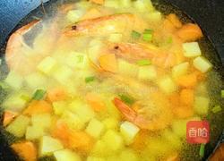 咖喱虾盖饭的做法图解5
