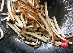 炒豆腐丝的做法图解4