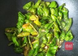 蒜香青椒的做法图解9
