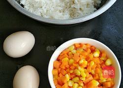 田园蛋炒饭的做法图解2