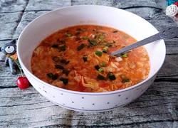 香菇番茄疙瘩汤