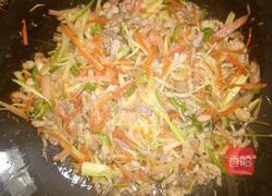 下饭蔬菜炒肉丝的做法图解5