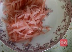 下饭蔬菜炒肉丝的做法图解1