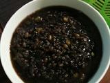绿豆黑米粥