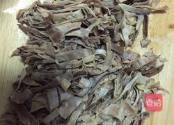笋衣千张炒肉丝的做法图解1
