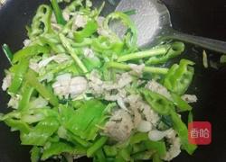 青椒芦笋炒五花的做法图解9