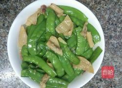 干鱿鱼炒荷兰豆的做法图解7