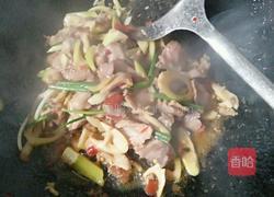 剁椒竹笋炒肉的做法图解6