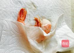 香炒蒜苔阿根廷红虾的做法图解5