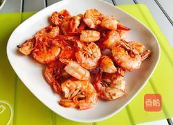 香炒蒜苔阿根廷红虾的做法图解11