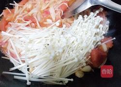 西红柿炒金针菇的做法图解10