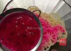 藕遇火龙果（原创）的做法图解4