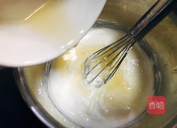 浪漫 高颜值 樱花酸奶慕斯蛋糕 戚风夹层 送给爱人的做法图解6