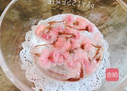 浪漫 高颜值 樱花酸奶慕斯蛋糕 戚风夹层 送给爱人的做法图解17