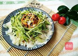 饺子皮版油泼面的做法图解13