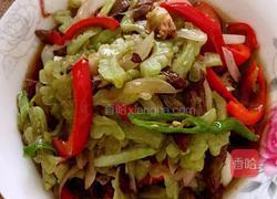 苦瓜炒牛肉的做法图解7