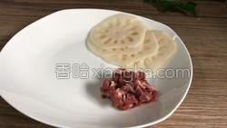 莲藕牛肉麦片粥的做法图解5