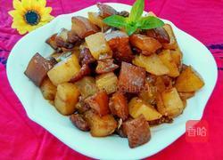 红烧肉炖萝卜的做法图解9