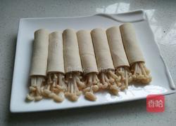 金针菇千张卷的做法图解7
