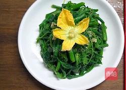 蒜香南瓜苗的做法图解9