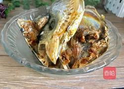 腊鱼头炖豆腐皮的做法图解3