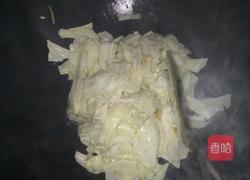 酸甜包菜的做法图解4