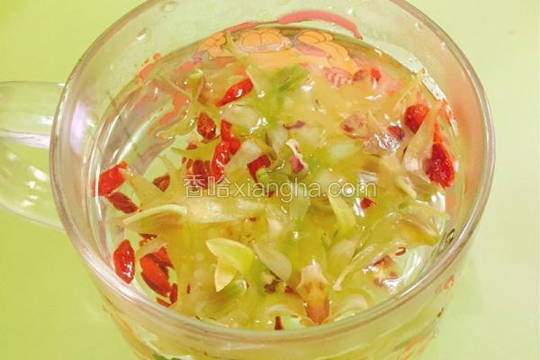 铁皮石斛花枸杞茶