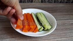 双色蔬菜棒的做法图解6