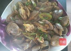 炒黄蛤的做法图解6