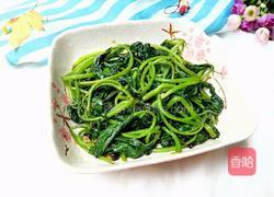 豆豉红薯叶的做法图解7