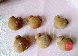 巧克力小熊馒头的做法图解6