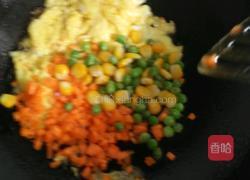 鸡蛋培根炒饭的做法图解5