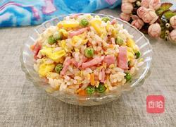 鸡蛋培根炒饭的做法图解8