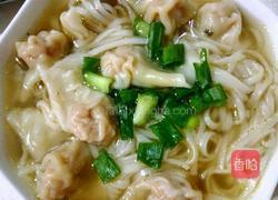 鸡汤云吞面的做法图解6