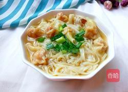 鸡汤云吞面的做法图解7