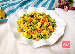 毛豆炒鸡蛋的做法图解9