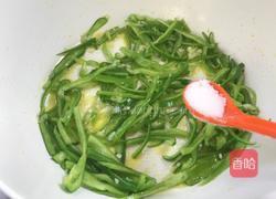 青椒炒马齿苋的做法图解7