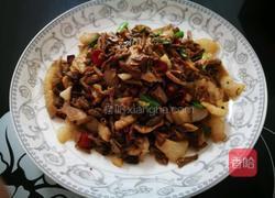 香辣干豆角炒肉的做法图解5