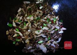 香辣干豆角炒肉的做法图解4