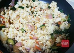 三丁炒饭的做法图解4