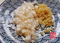 肉末粉丝蒸豆腐的做法图解1