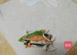 鸡丝春卷的做法图解9