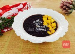 香芒黑米粥的做法图解7