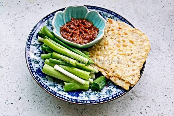 黄豆芝麻卷饼